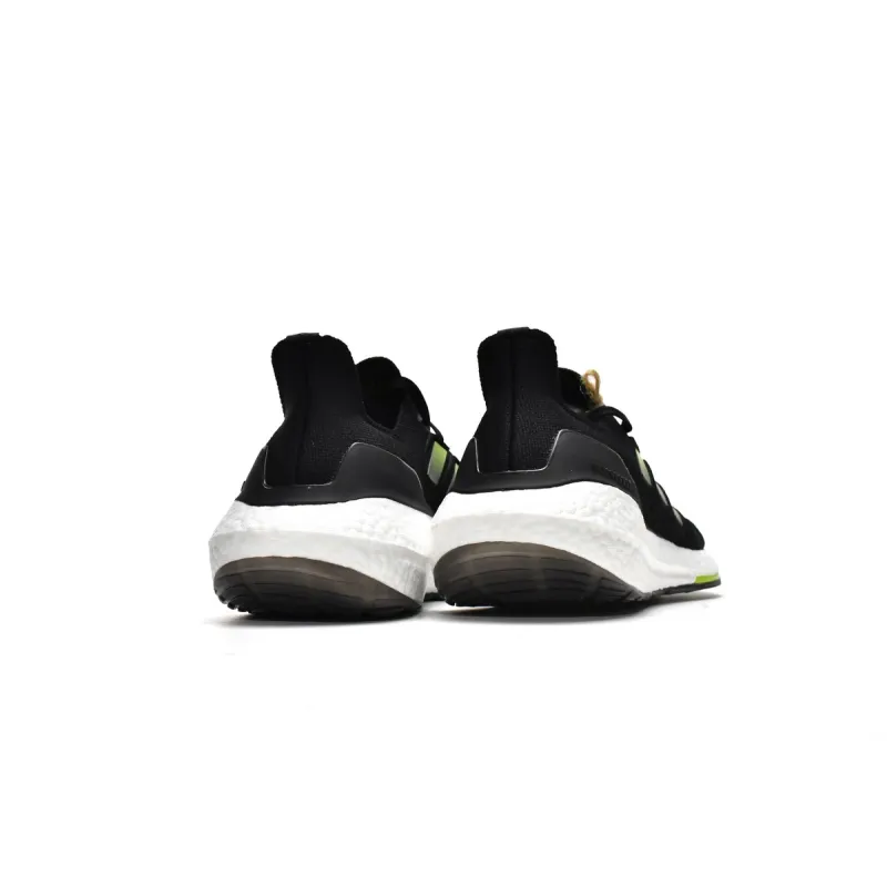 Get adidas Ultra Boost 2022 Heat.RDY Black Green H01172