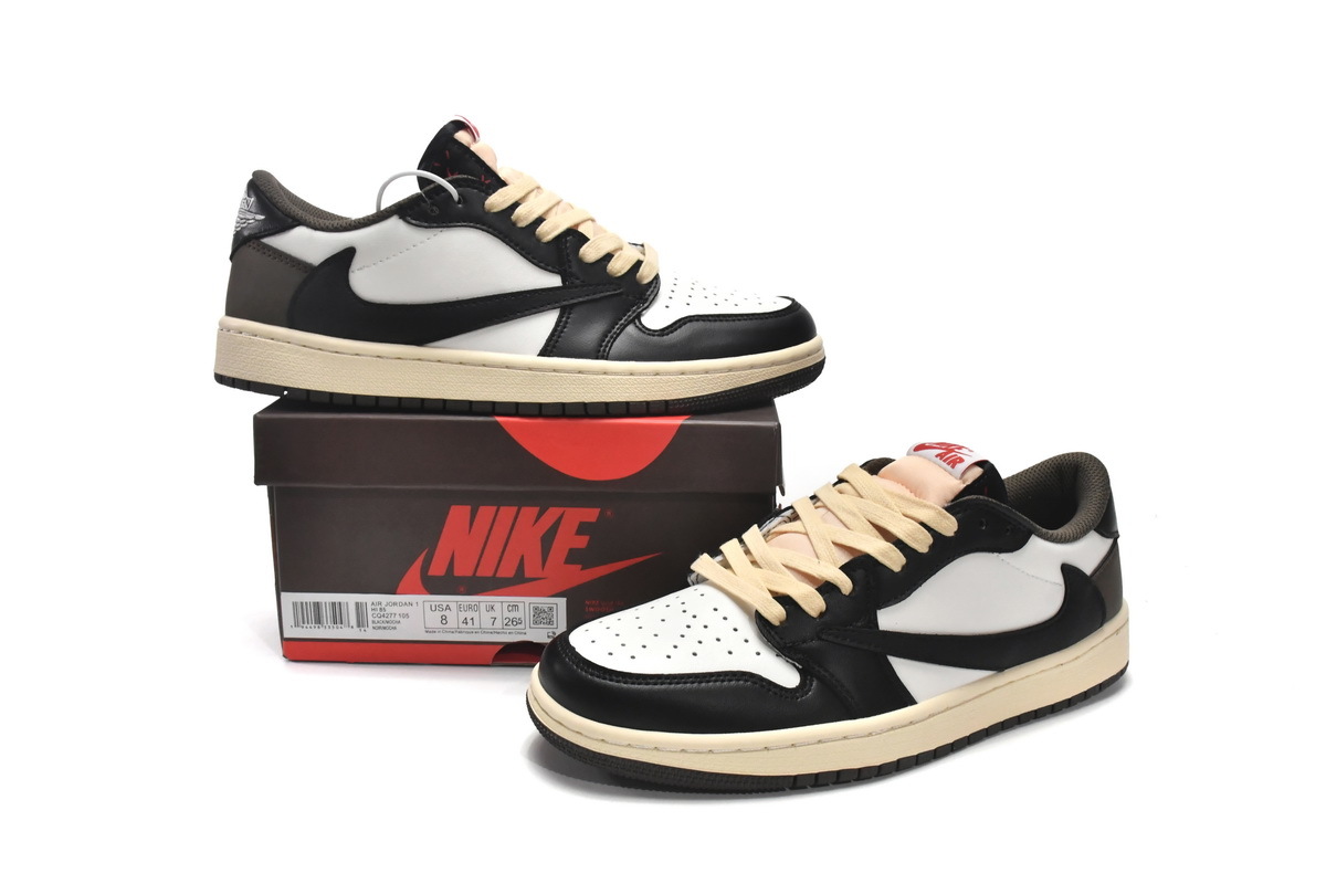Get Travis Scott x Air Jordan 1 Low Dark Mocha CQ4277-105