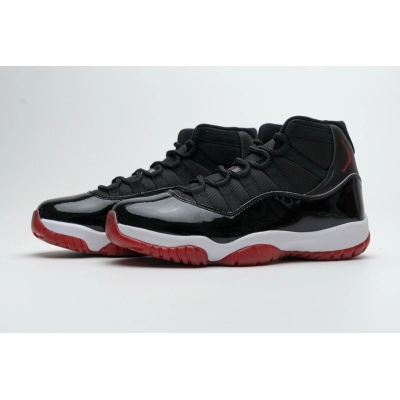 Get Air Jordan 11 Retro Playoffs Bred (2019) 378037-061 01