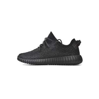 PK GOD adidas Yeezy Boost 350 Pirate Black BB5350 01