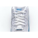 Get Nike Air Max 90 Undefeated White Blue Fury CJ7197-102