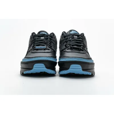 Get Nike Air Max 90 Undefeated Black Blue Fury CJ7197-002 02