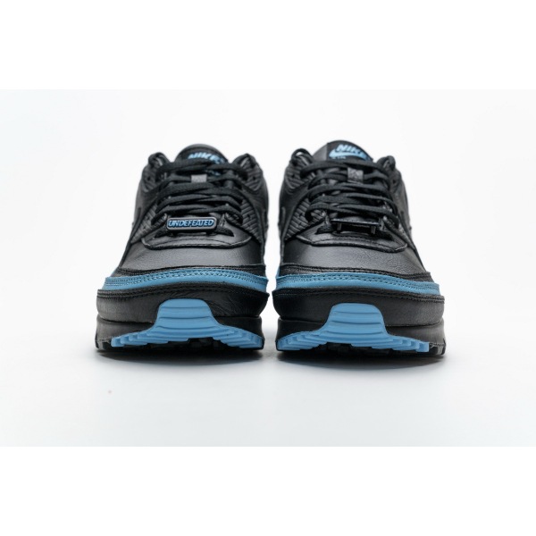 Get Nike Air Max 90 Undefeated Black Blue Fury CJ7197-002