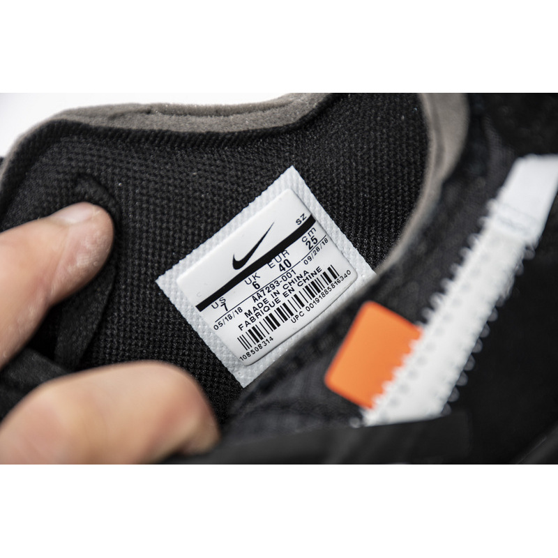 Get Nike Air Max 90 OFF-WHITE Black AA7293-001