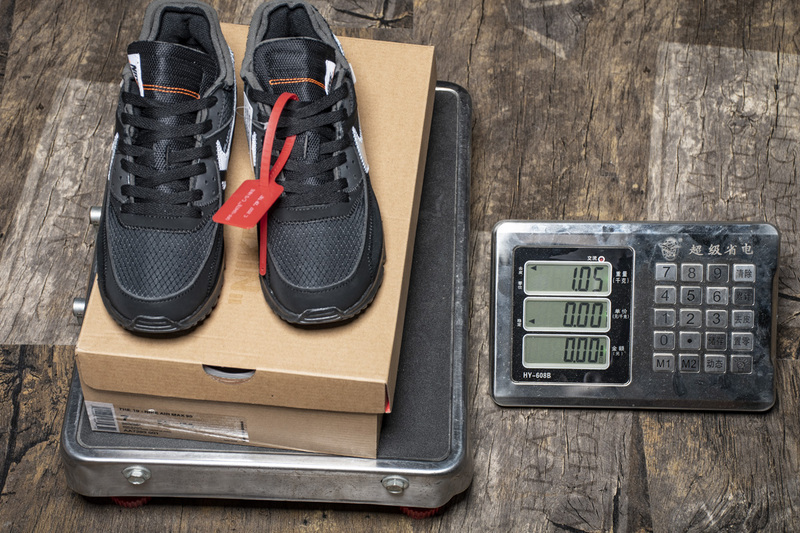 Get Nike Air Max 90 OFF-WHITE Black AA7293-001