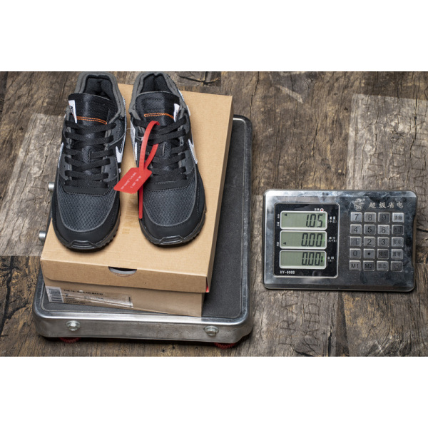 Get Nike Air Max 90 OFF-WHITE Black AA7293-001