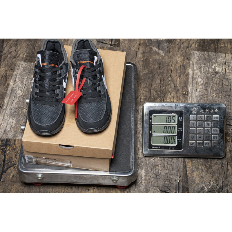 Get Nike Air Max 90 OFF-WHITE Black AA7293-001