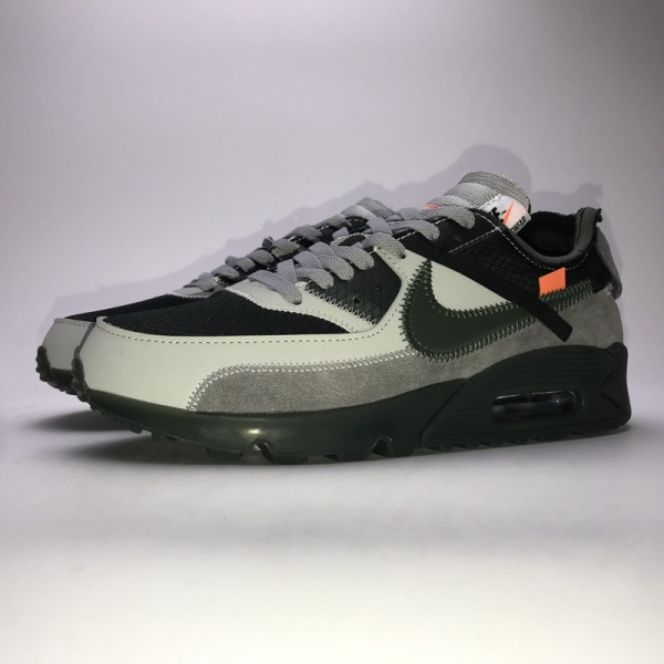 Get Nike Air Max 90 OFF-WHITE Grey