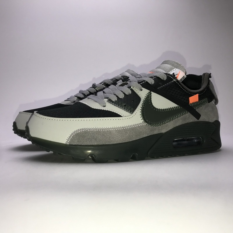 Get Nike Air Max 90 OFF-WHITE Grey
