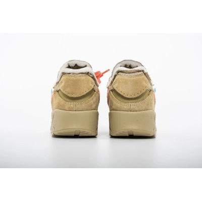 Get Nike Air Max 90 OFF-WHITE Desert Ore AA7293-200 02