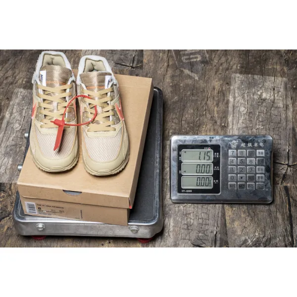 Get Nike Air Max 90 OFF-WHITE Desert Ore AA7293-200