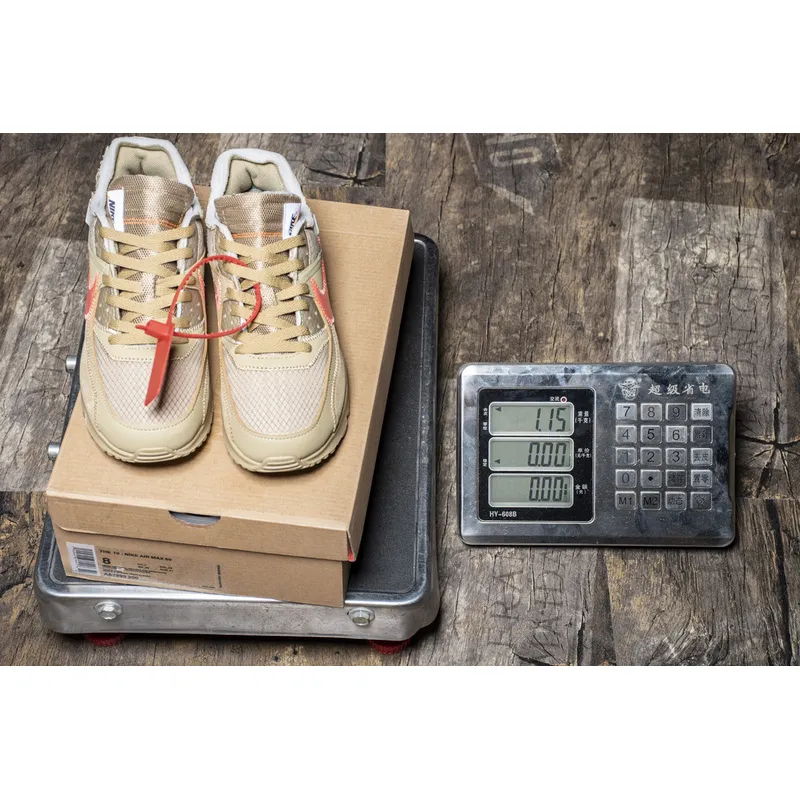 Get Nike Air Max 90 OFF-WHITE Desert Ore AA7293-200