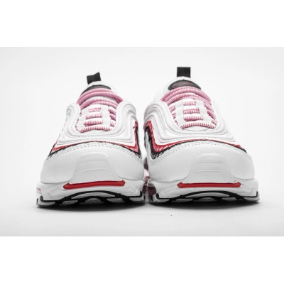 Get Nike Air Max 97 Sketch Logo White Black Red CK9397-100 02