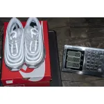 Get Nike Air Max 97 Silver White AT5458-100