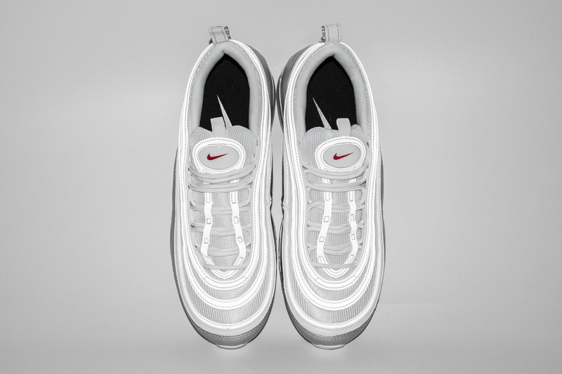 Get Nike Air Max 97 Silver White AT5458-100