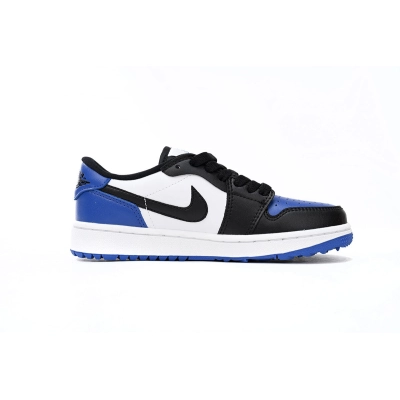 Get Air Jordan 1 Low Golf Black and White DD9315-102 02