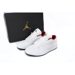 Get Air Jordan 1 Low All-white Red 553560-164