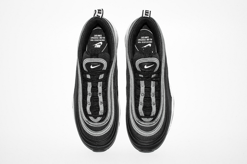 Get Nike Air Max 97 Swoosh Air Logos Black White AR7621-001