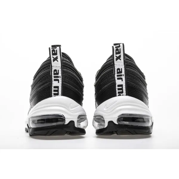 Get Nike Air Max 97 Swoosh Air Logos Black White AR7621-001