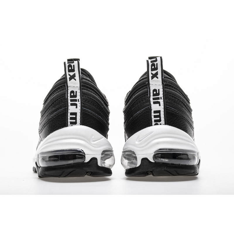 Get Nike Air Max 97 Swoosh Air Logos Black White AR7621-001