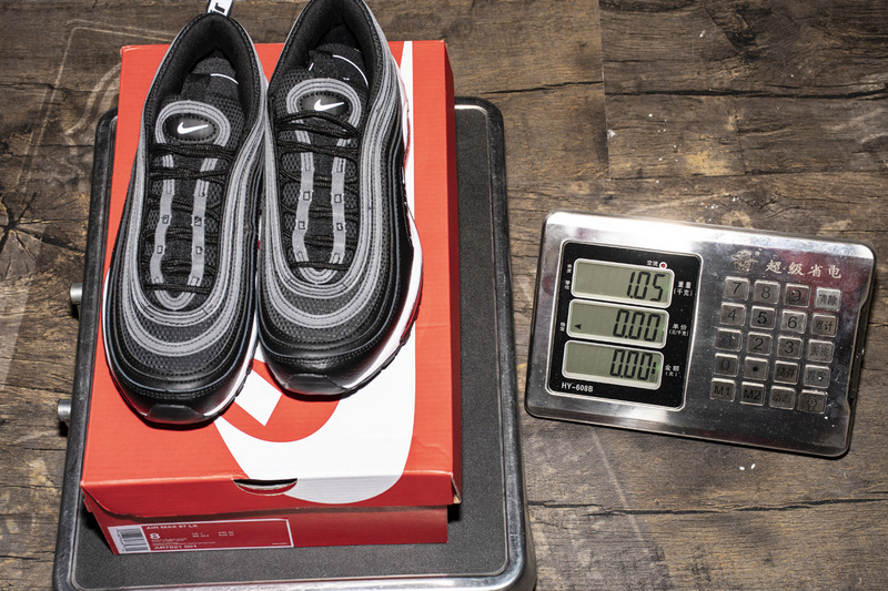 Get Nike Air Max 97 Swoosh Air Logos Black White AR7621-001
