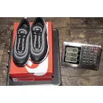 Get Nike Air Max 97 Swoosh Air Logos Black White AR7621-001