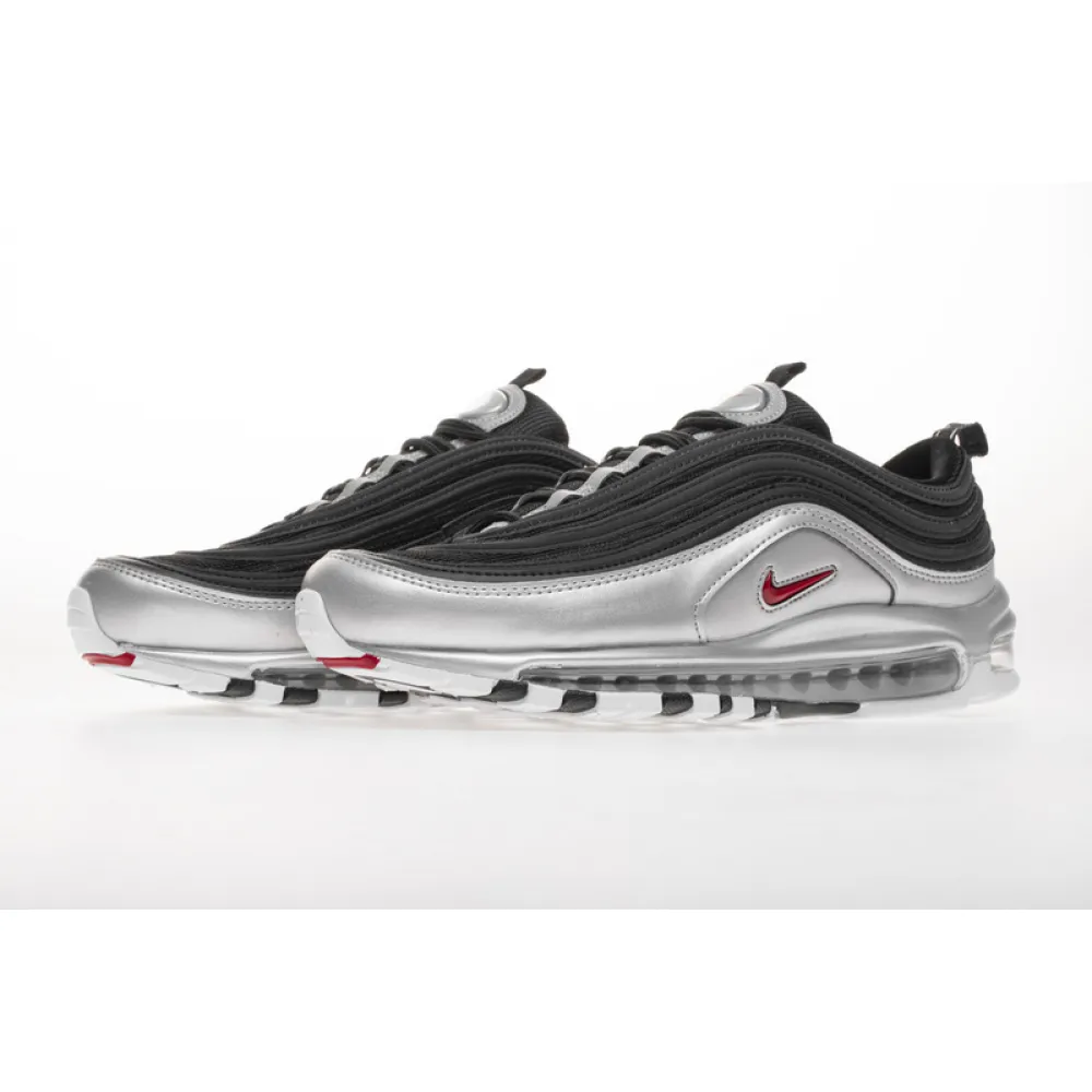 Get Nike Air Max 97 Silver Black AT5458-001