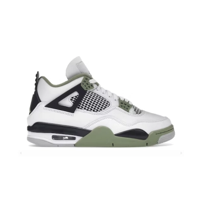OG  Air Jordan 4 WMNS “Oil Green”Seafoam (W) AQ9129-103 02