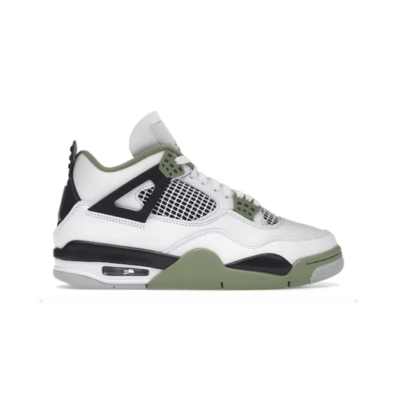 OG  Air Jordan 4 WMNS “Oil Green”Seafoam (W) AQ9129-103