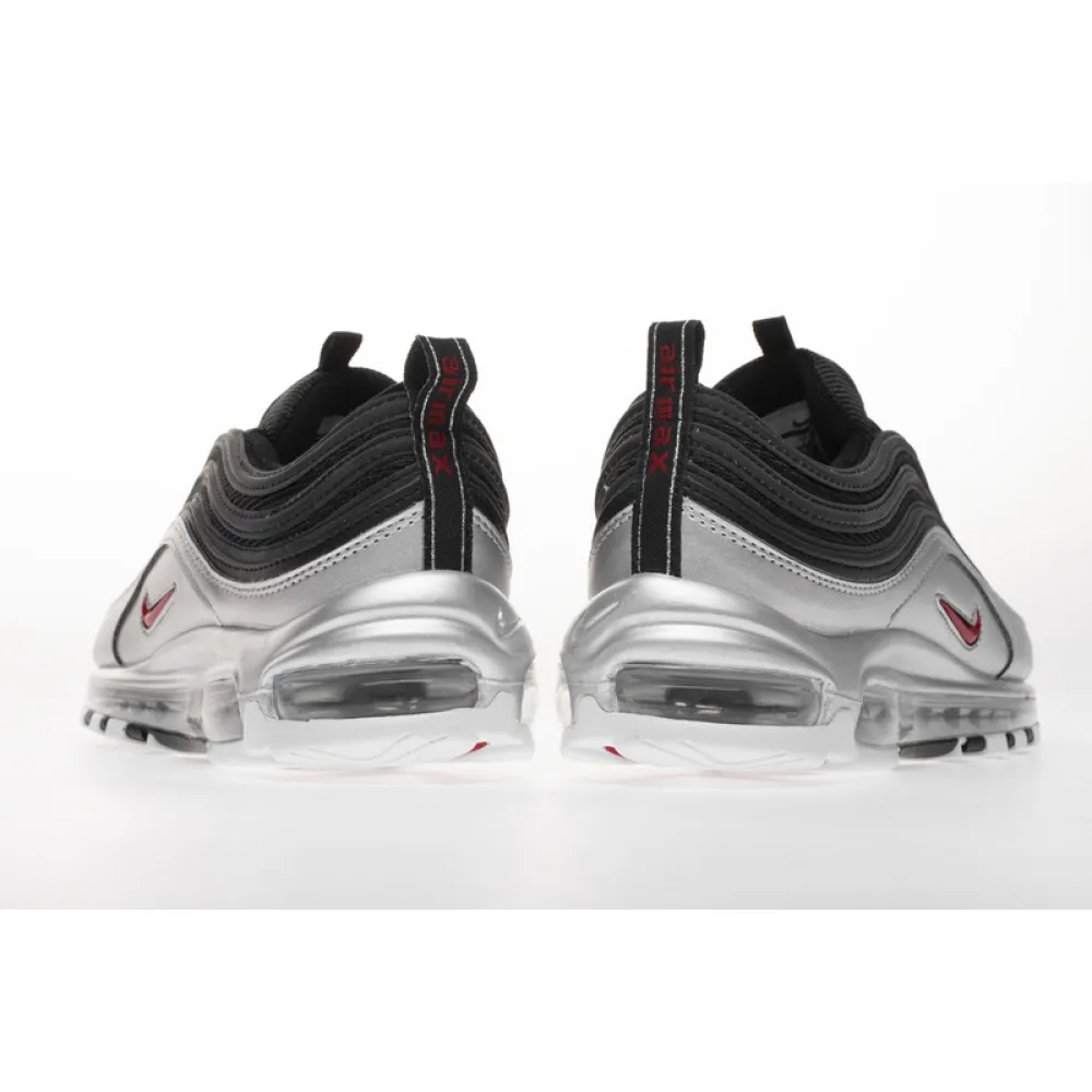 Get Nike Air Max 97 Silver Black AT5458-001