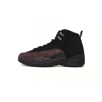 Get A Ma Maniére x Air Jordan 12 Black Wine Red DV6989-001 01