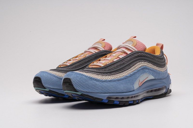 Get Nike Air Max 97 Corduroy Light Blue CQ7512-462