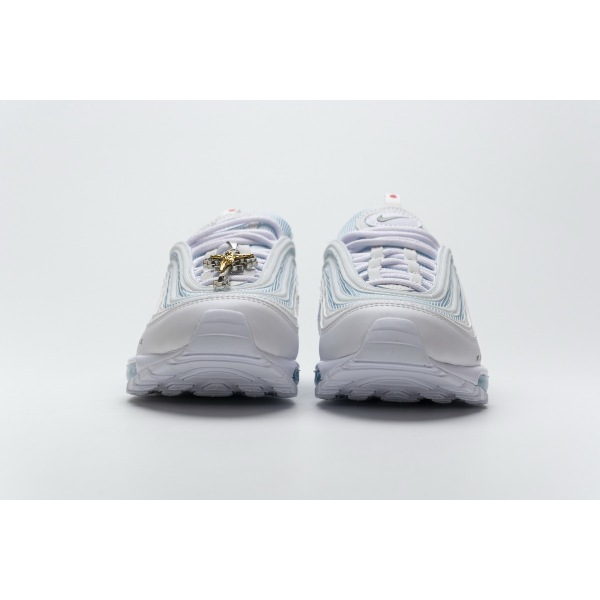 Get Nike Air Max 97 Triple White Wolf Grey 921826-101