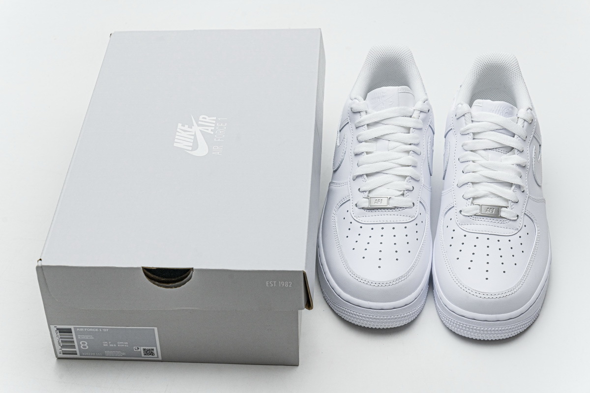 Get Nike Air Force 1 Low White '07 315122-111