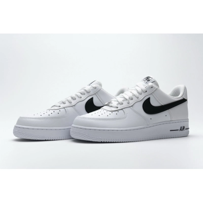 Get Nike Air Force 1 Low White Black (2020) CJ0952-100 01