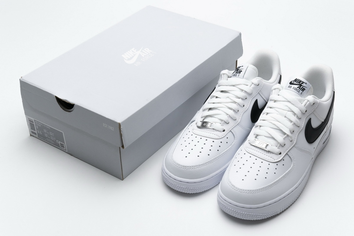 Get Nike Air Force 1 Low White Black (2020) CJ0952-100