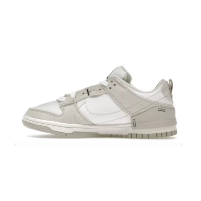 Get Nike Dunk Low Disrupt 2 Pale Ivory Black (Women's) DH4402-101 01