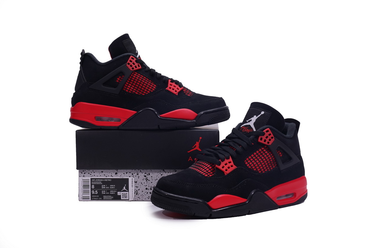 Get Air Jordan 4 Red Thunder CT8527-016 