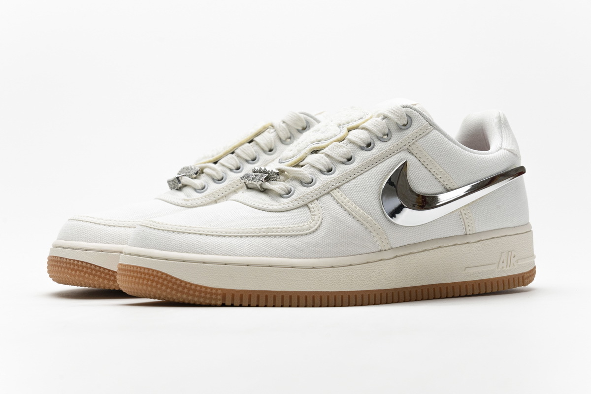 Get Nike Air Force 1 Low Travis Scott Sail AQ4211-101