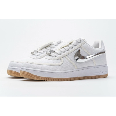 Get Nike Air Force 1 Low Travis Scott (AF100) AQ4211-100 01