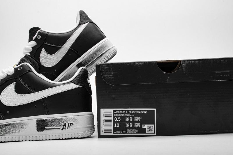 Get Nike Air Force 1 Low G-Dragon Peaceminusone Para-Noise AQ3692-001