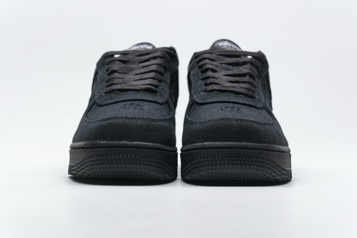 Get Nike Air Force 1 Low Stussy Black CZ9084-001