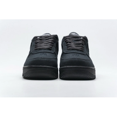 Get Nike Air Force 1 Low Stussy Black CZ9084-001 02