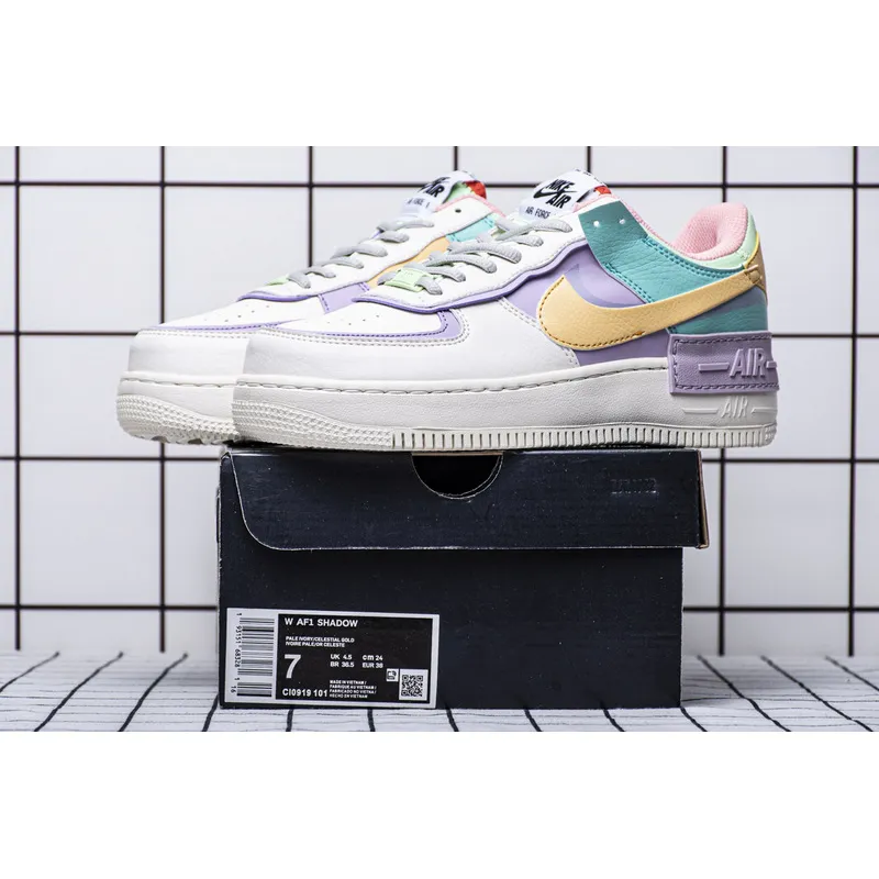 Get Nike Air Force 1 Shadow Pale Ivory (W) CI0919-101