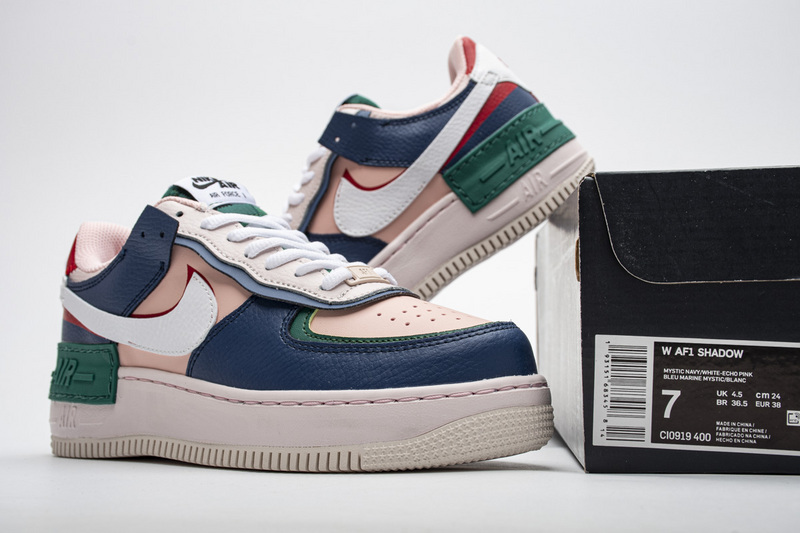Get Nike Air Force 1 Shadow Mystic Navy (W) CI0919-400
