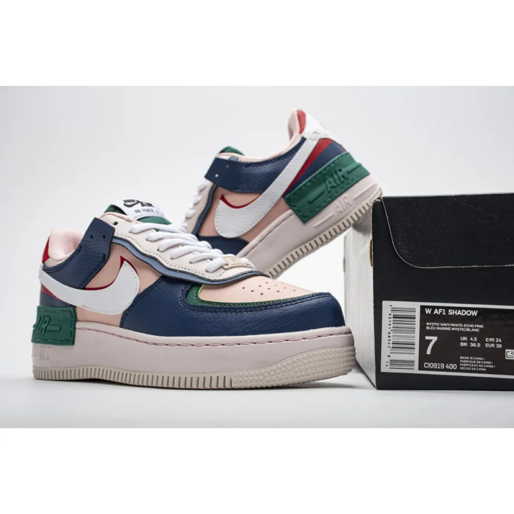 Get Nike Air Force 1 Shadow Mystic Navy (W) CI0919-400