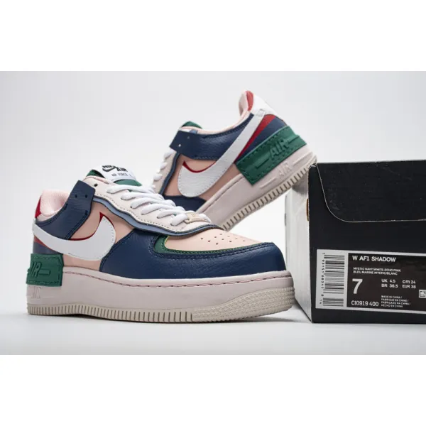 Get Nike Air Force 1 Shadow Mystic Navy (W) CI0919-400