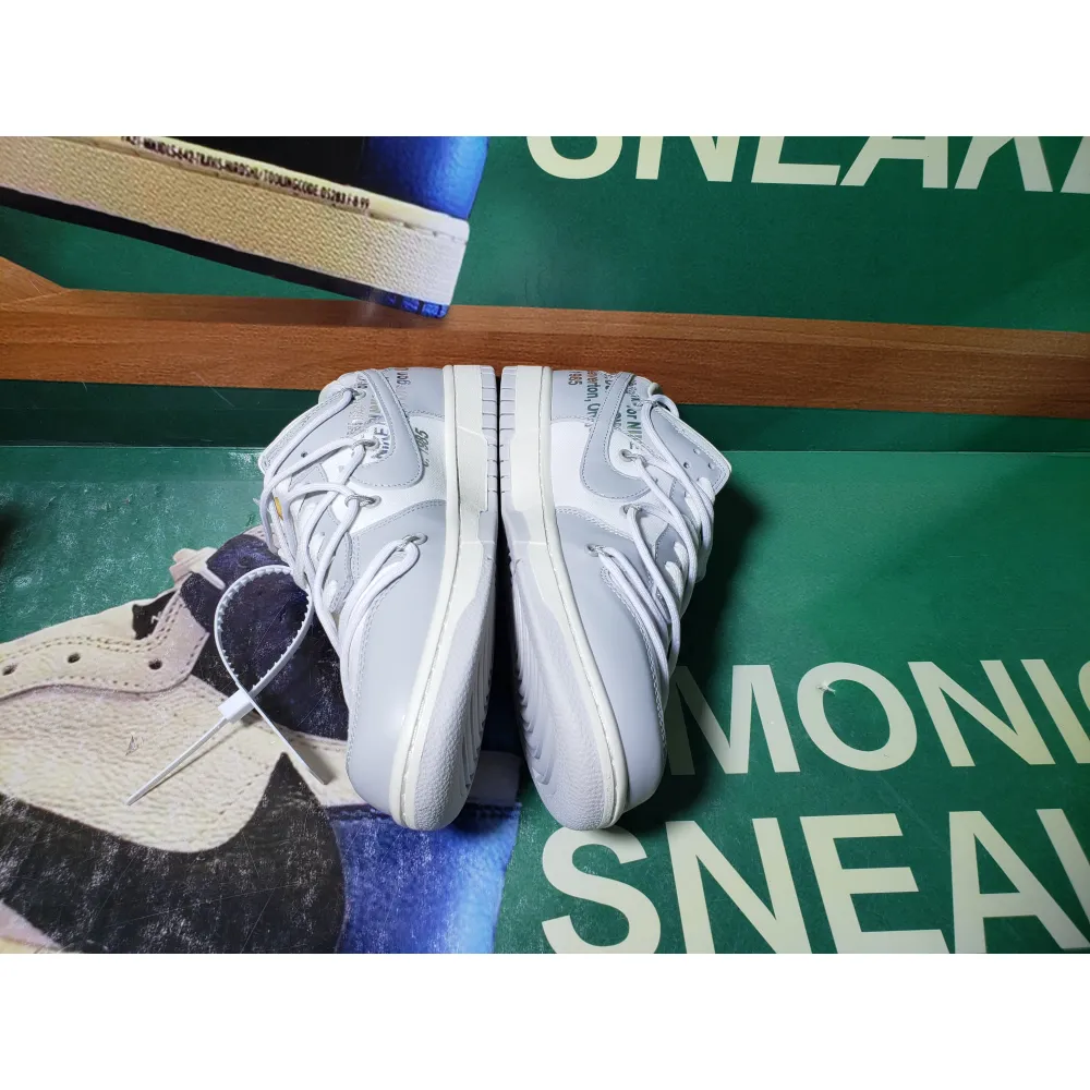 H12 OFF WHITE x Nike Dunk SB Low The 50 NO.49 DM1602-123