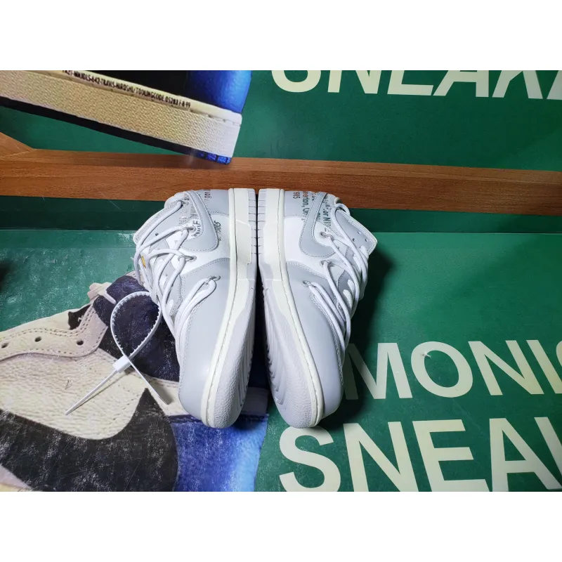 H12 OFF WHITE x Nike Dunk SB Low The 50 NO.49 DM1602-123