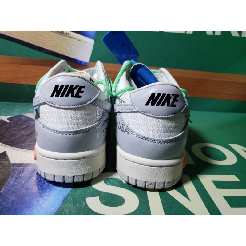 H12 OFF WHITE x Nike Dunk SB Low The 50 NO.26 DM1602-116